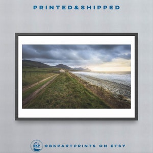 Aberdesach Seascape Print, North Wales Coastal Photography, Framed Print Of Wales, Premium Quality Welsh Wall Art