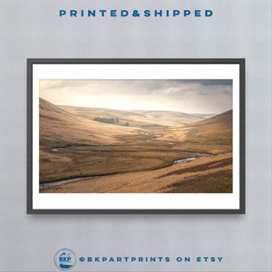 Cambrian Mountains Print, Mid Wales Landscape Photography, Framed Print Of Wales, Premium Quality Welsh Wall Art
