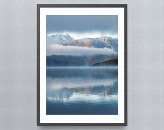 Lake Rotoroa Giclée Print, New Zealand Nature Photography
