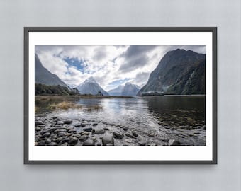Milford Sound Print – New Zealand Fiordland Landscape Photography