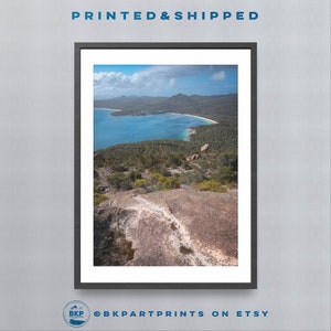 Fine Art Tasmania Seascape Print - Coles Bay Photography - Framed Print Of Australia - Premium Quality Australian Wall Art