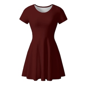 Women’s Casual Summer T-Shirt Dress – Lightweight, Short Sleeve, Loose Fit
