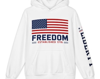 Freedom Oversized Baumwoll-Hoodie