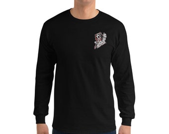 Slay Your Demons | Long Sleeved Embroidered Shirt