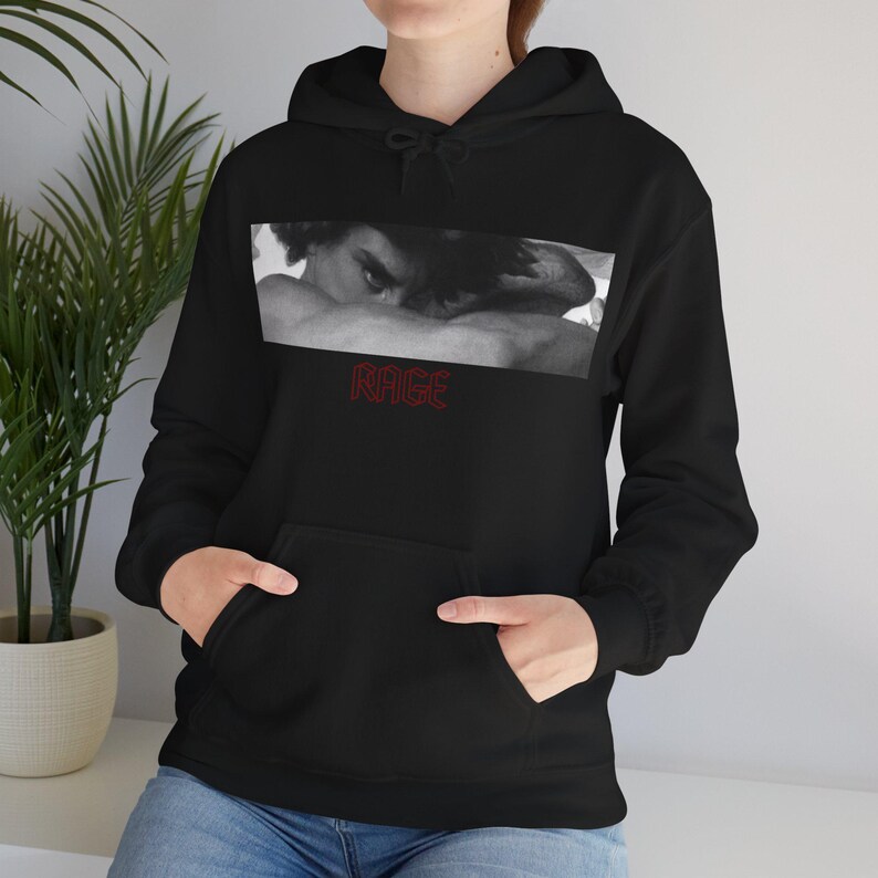 Fallen Angel Hoodie, Dark Gothic Sweatshirt, image 3