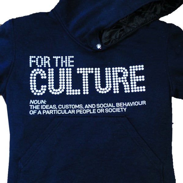 For The Culture Sudadera con capucha estampada Estilo unisex