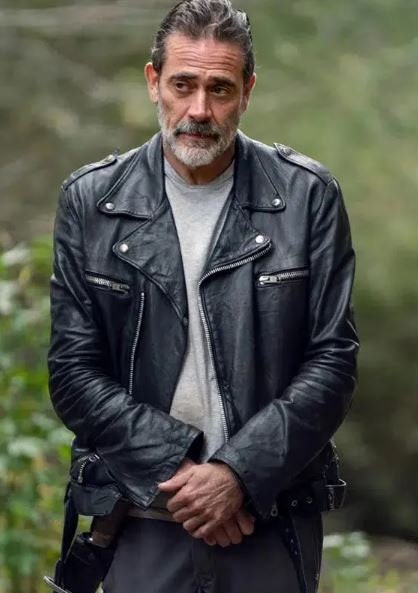 Veste cuir negan hotsell
