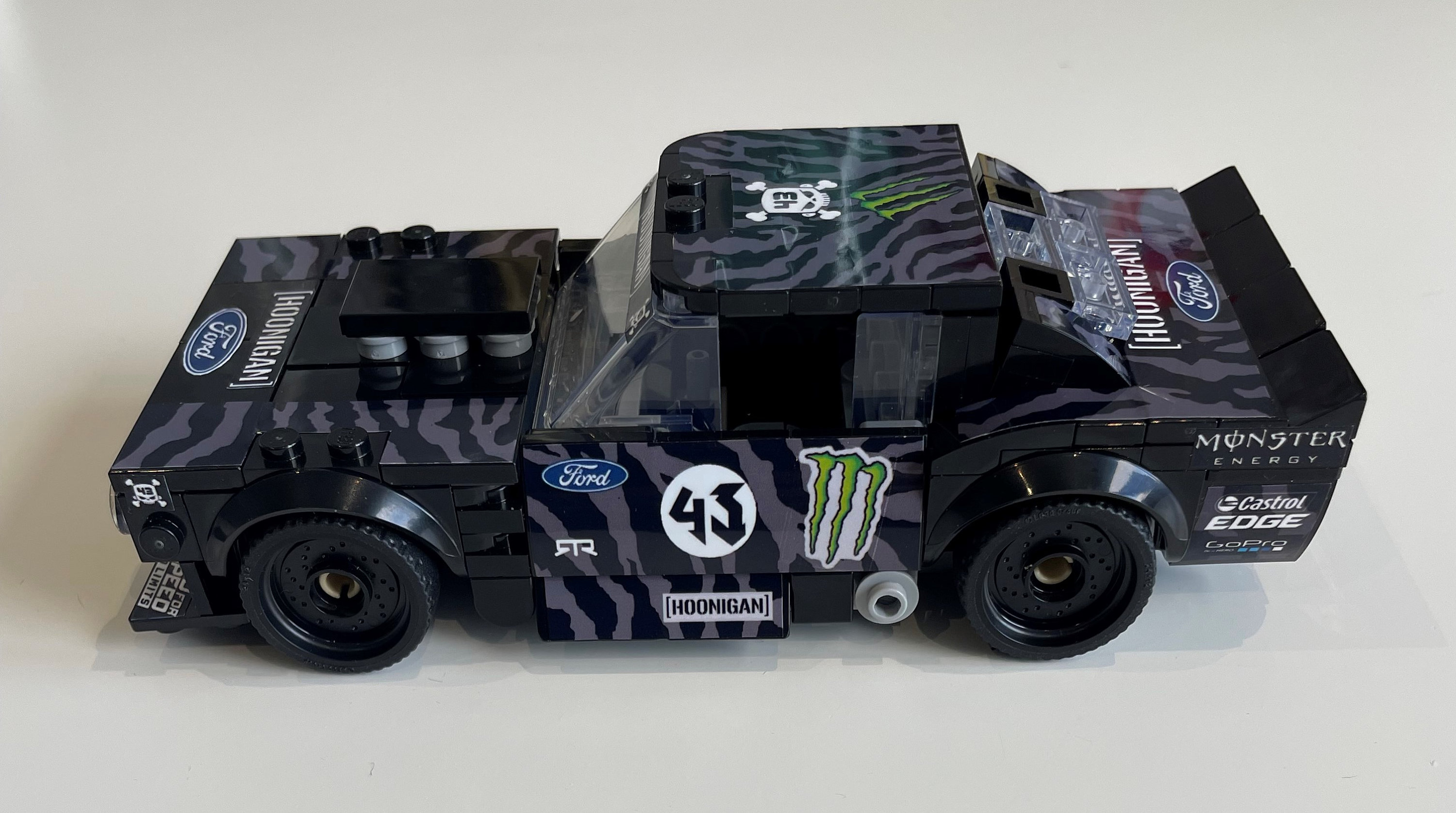 Lego Speed Champions - Hoonicorn Stickers/decals (MOC From 76912