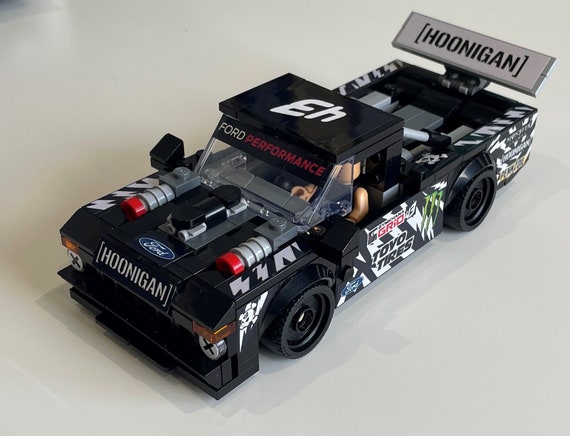 Lego Speed Champions - Hoonitruck Stickers/decals (MOC From 76912