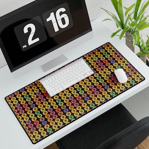 Padded Desk Mat Plush Mouse Pad Fun Mouse Pad - Bitcoin - Desk Mats - WrapzillaUS