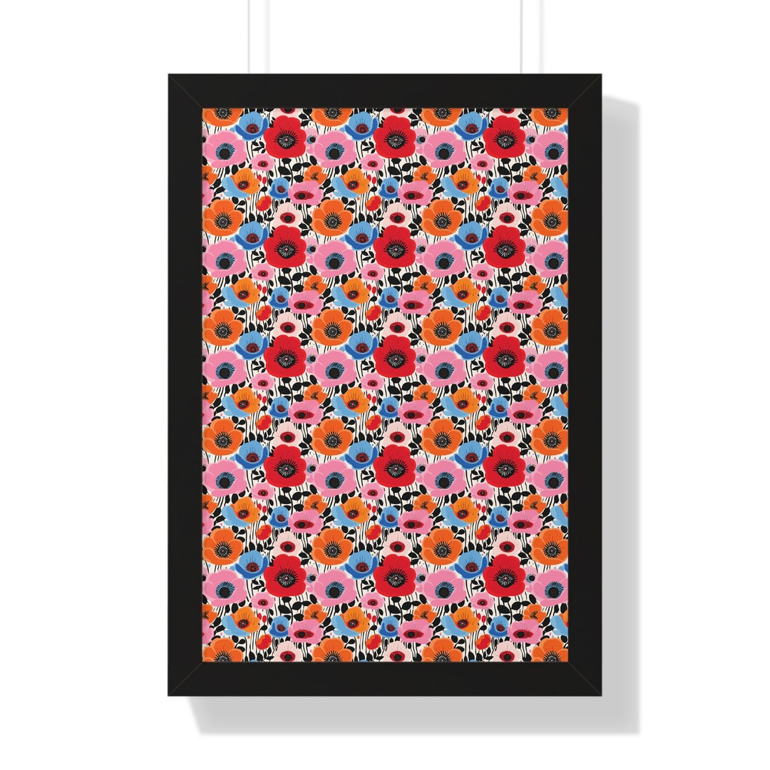 Marimekko Framed Vertical Poster 16 X 24 Etsy
