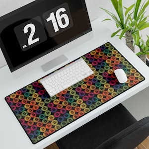 Padded Desk Mat Plush Mouse Pad Fun Mouse Pad - Bitcoin - Desk Mats - WrapzillaUS