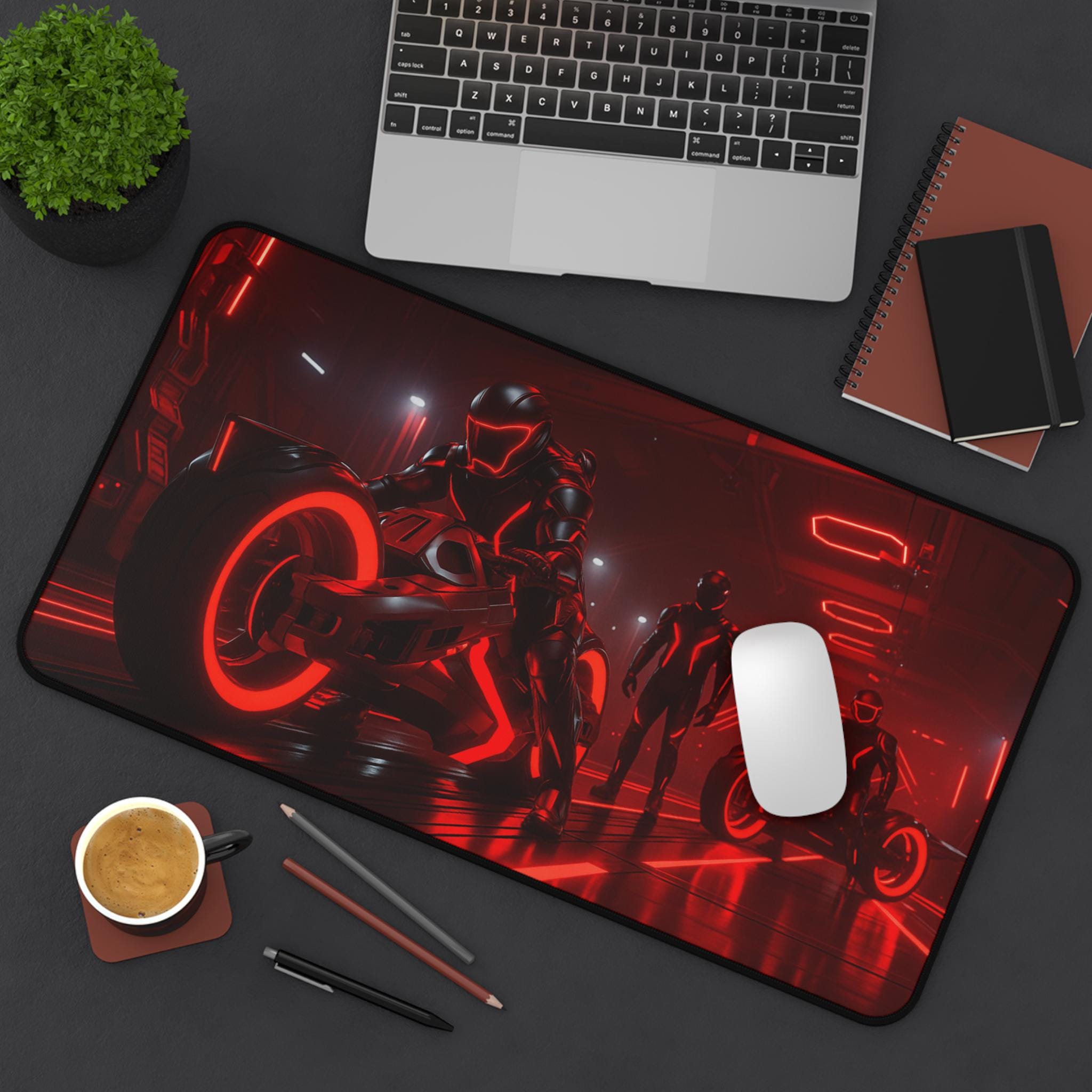 トロン：アレス』オリジナルレッドデスクマット/Tron: Ares/ディズニー