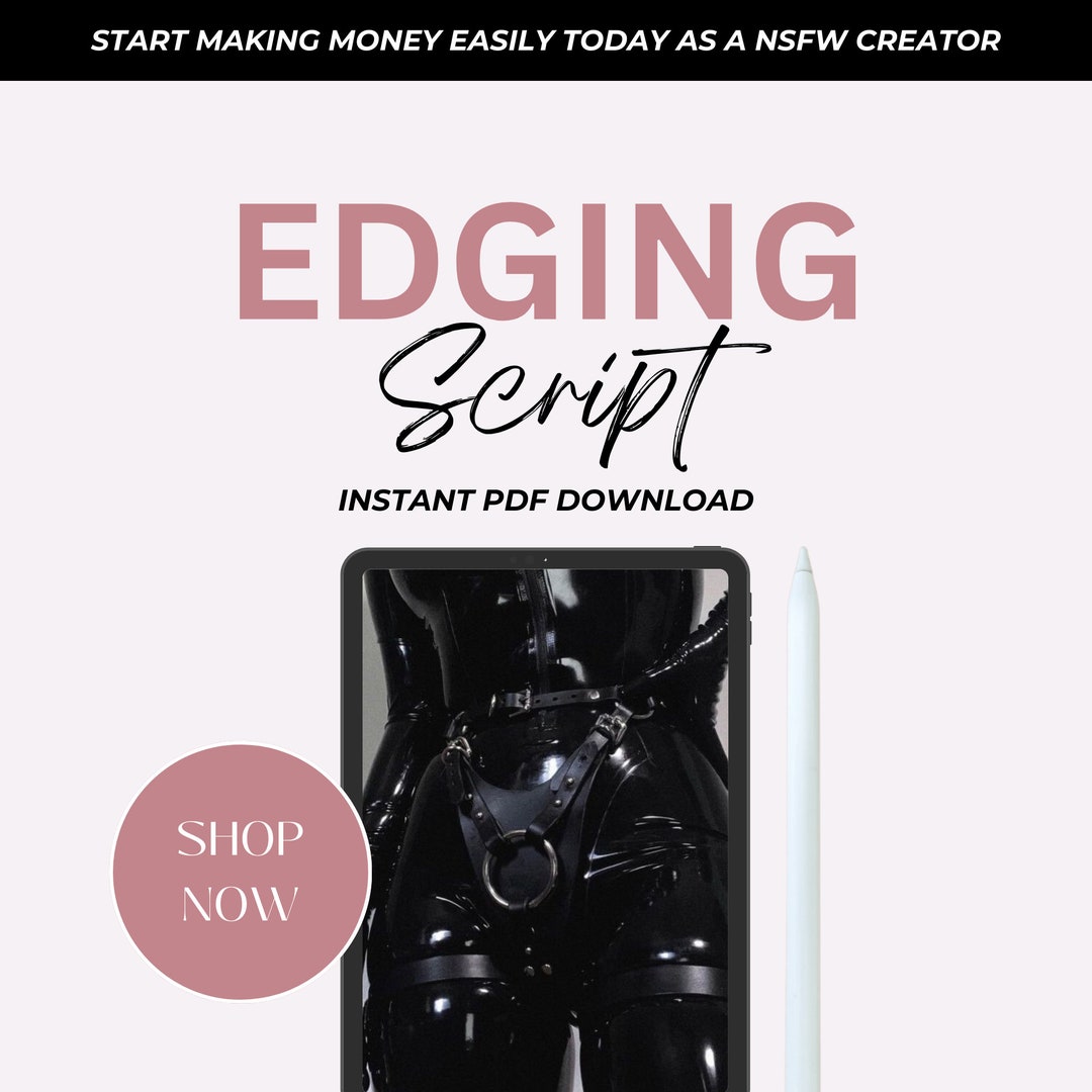 JOI Script for Onlyfans Edging Instructions Video Scripts for - Etsy