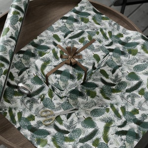 Wrapping Paper Spruce Tree | Pine Tree Wrap| Birthday Wrap| Holiday Gift Wrap| Christmas Wrap |Evergreen Nature Lover| Woodland Forest Paper