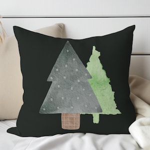 Christmas Pillows| Christmas Tree Home Decor| Christmas Gift| Holiday Pillow| Holiday Decor| Decorative Pillow| Sofa Pillow| Winter Decor