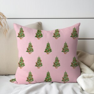 Christmas Home Decor| Christmas Tree Pillow |Holiday Pillow| Holiday Decor| Farmhouse Christmas Gift| Decorative Throw Pillow |Sofa Pillow