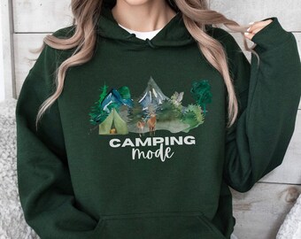 Wheel Spin Addict Men's 'Life Is Better Around A Campfire' Hoodie - Camping Pullover, Unisex Sizing - View #6