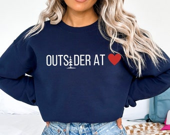 Outsider Sweatshirt| Outsider Shirt| Mountain Tree Shirt| Outsider Life| Camping Shirt| Hiking Shirt| Nature Lover Shirt| Outdoors Sweater