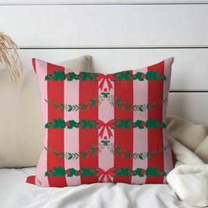 Christmas Home Decor| Christmas Pillow| Christmas Gift| Decorative Sofa Pillow| Holiday Pillow |Winter Pillow| Woodland Forest Evergreen