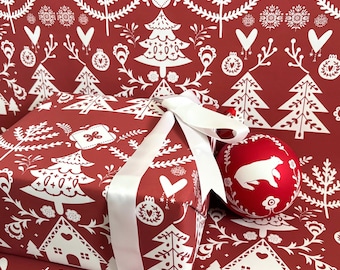 ヴィンテージスウェーデン製クリスマスツリー型メタルクリップオン