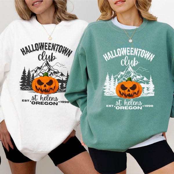 Halloweentown Sweatshirt| Halloween Sweatshirt Gift| Halloween Sweater| Fall Shirt| Halloween Party| Pumpkin Shirt| Trick Or Treat Shirt