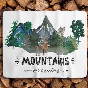 Camping Blanket| Throw Blanket |Nature Lover Gift |Camping Lover| Camp Lover Gift| Outdoor Blanket |Cabin RV Blanket| Campfire Blanket