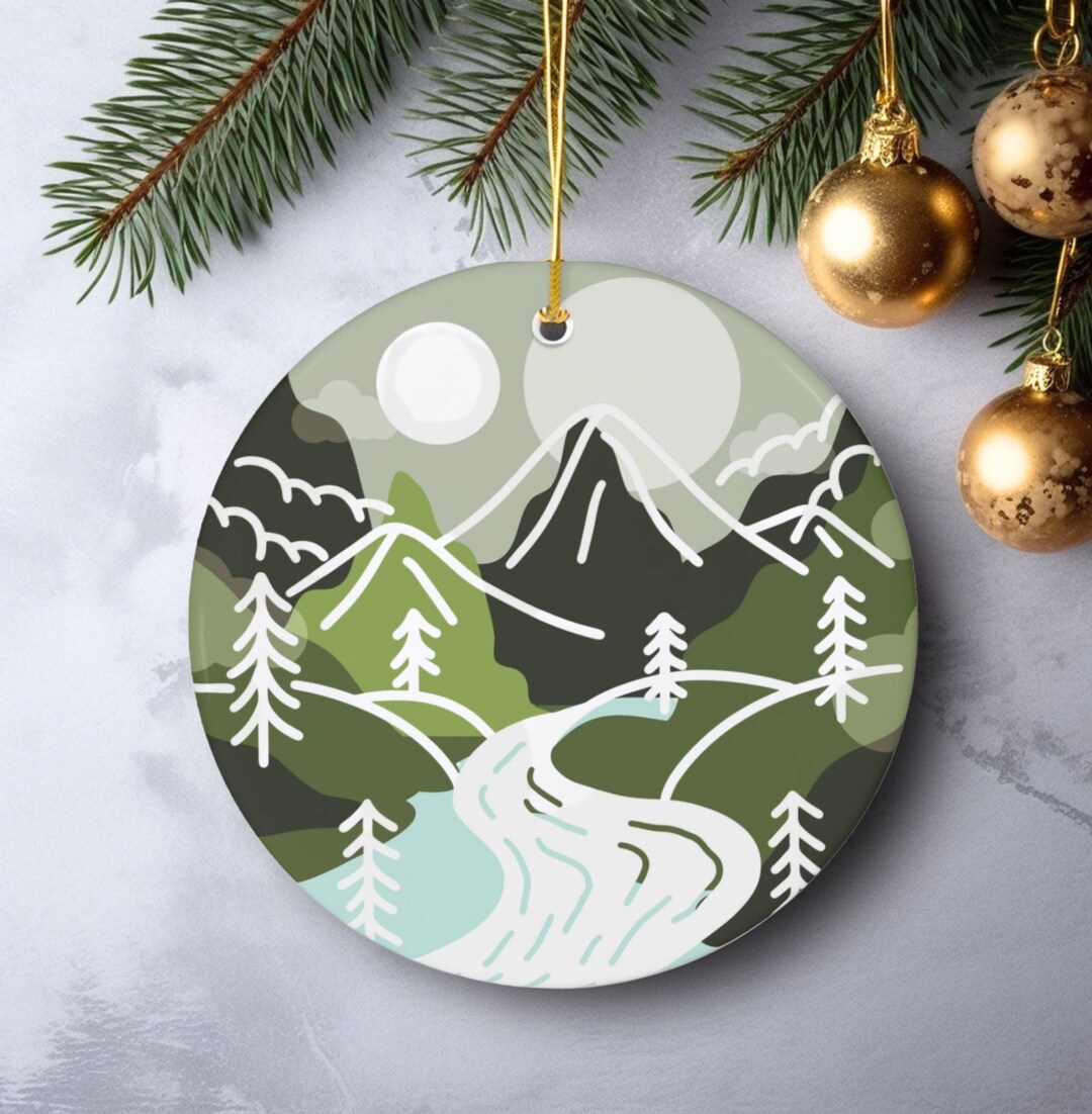 Mountain Christmas Ornament mountain Tree Decoration hanging Decoration