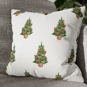 Christmas Home Decor| Christmas Tree Pillow |Holiday Pillow| Holiday Decor| Farmhouse Christmas Gift| Decorative Throw Pillow |Sofa Pillow