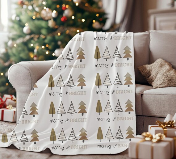Holiday fleece throws hotsell