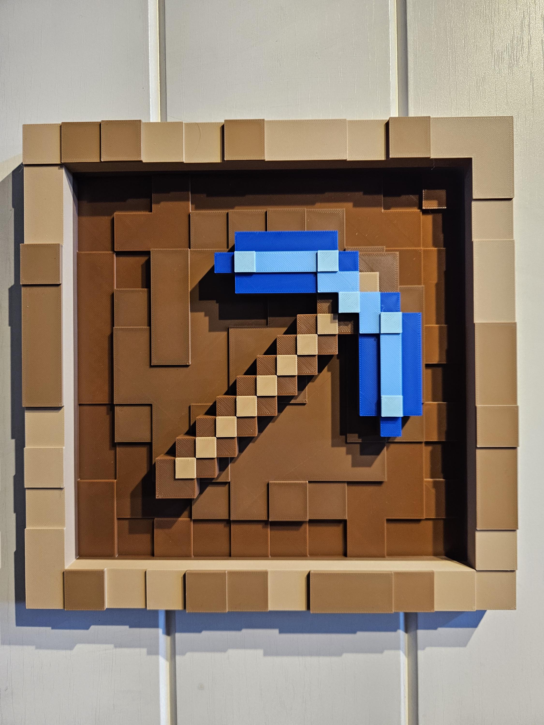 Minecraft Item Frame Knutselen Minecraft Diy Peripheral Gold Iron