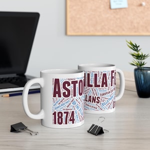 Aston Villa FC Linea Mug - Gift Moments - View #13