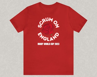 Camiseta de la Unión de Rugby de Inglaterra (Scrum) - Fútbol, fútbol, regalos de la Premier League, regalo de Navidad