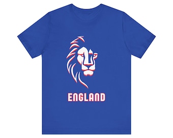 England World Cup 2026 T-Shirt: Three Lions Tshirt, Blue English Tee
