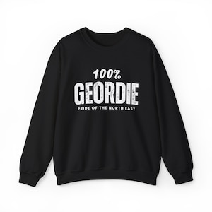 Sudadera del Newcastle United, jersey 100 % geordie, jersey de fútbol Toon Army negro imagen 1