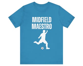 Midfield Maestro Football T-ShirtFußball, Fußball, Professional League Geschenke, Weihnachtsgeschenk