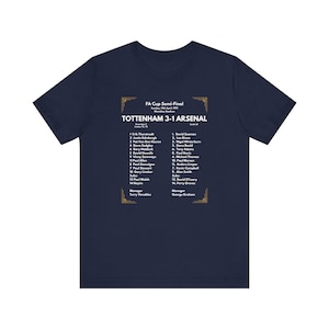 My Favourite Game Tee: FAC SF 1991 Tottenham 3-1 Arsenal