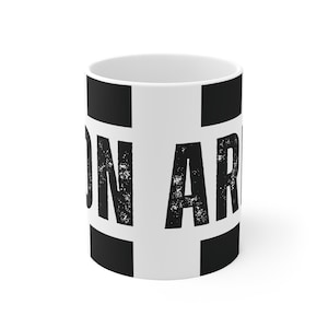 Tazza Newcastle United, Toon Army, Magpies in bianco e nero, regalo di calcio immagine 4