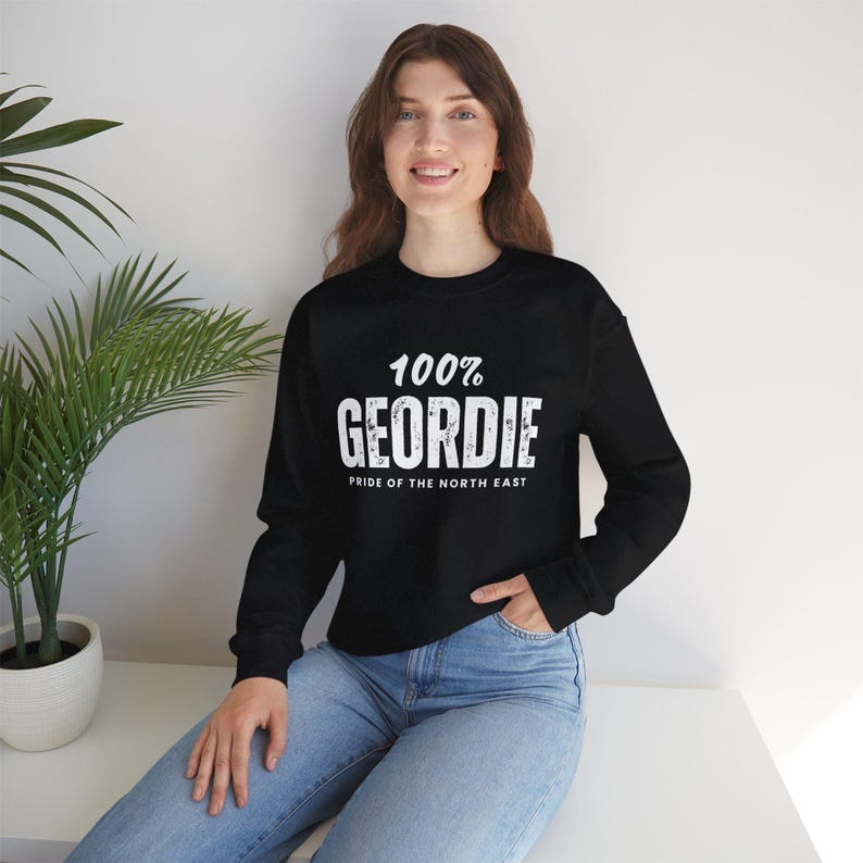 Sudadera del Newcastle United, jersey 100 % geordie, jersey de fútbol Toon Army negro imagen 7