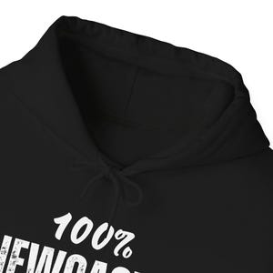 Newcastle United Hoodie, Sweatshirt 100% Geordie, Ooh The Toon Schwarzer Fußballpullover Bild 6