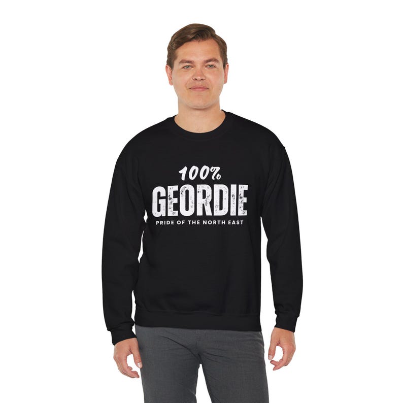 Sudadera del Newcastle United, jersey 100 % geordie, jersey de fútbol Toon Army negro imagen 2