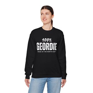 Sudadera del Newcastle United, jersey 100 % geordie, jersey de fútbol Toon Army negro imagen 4