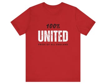 Manchester United Red Devils T-Shirt, 100% Man Utd Cotton Tee