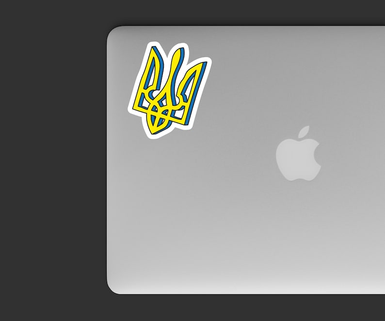 Ukrainian Trident Symbol Sticker - Etsy