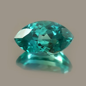 17.70 CT Blue Green Ceylon Parti Sapphire Marquise Cut Gemstone