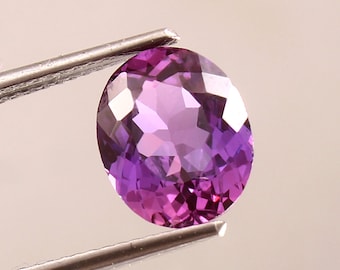 AAA Flawless Ceylon Purple Sapphire Loose Oval Gemstone Cut, Extreme Quality Sapphire Ring And Premium Jewelry Making Gemstone Cut 10x8 MM