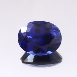 AAA 9x7 MM Ceylon Cornflower Blue Sapphire Loose Oval Gemstone Cut, Premium Quality Sapphire Ring & Fine Jewelry Making Gemstone Cut