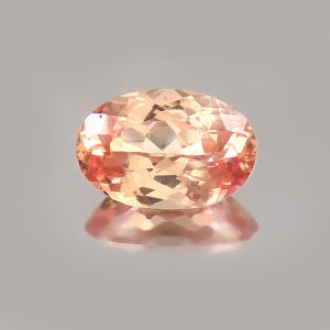 9x6 MM - AAA Flawless Bi-Color Ceylon Padparadscha Sapphire Loose Oval Gemstone Cut, Premium Quality Sapphire Ring & Fine Jewelry Making Cut