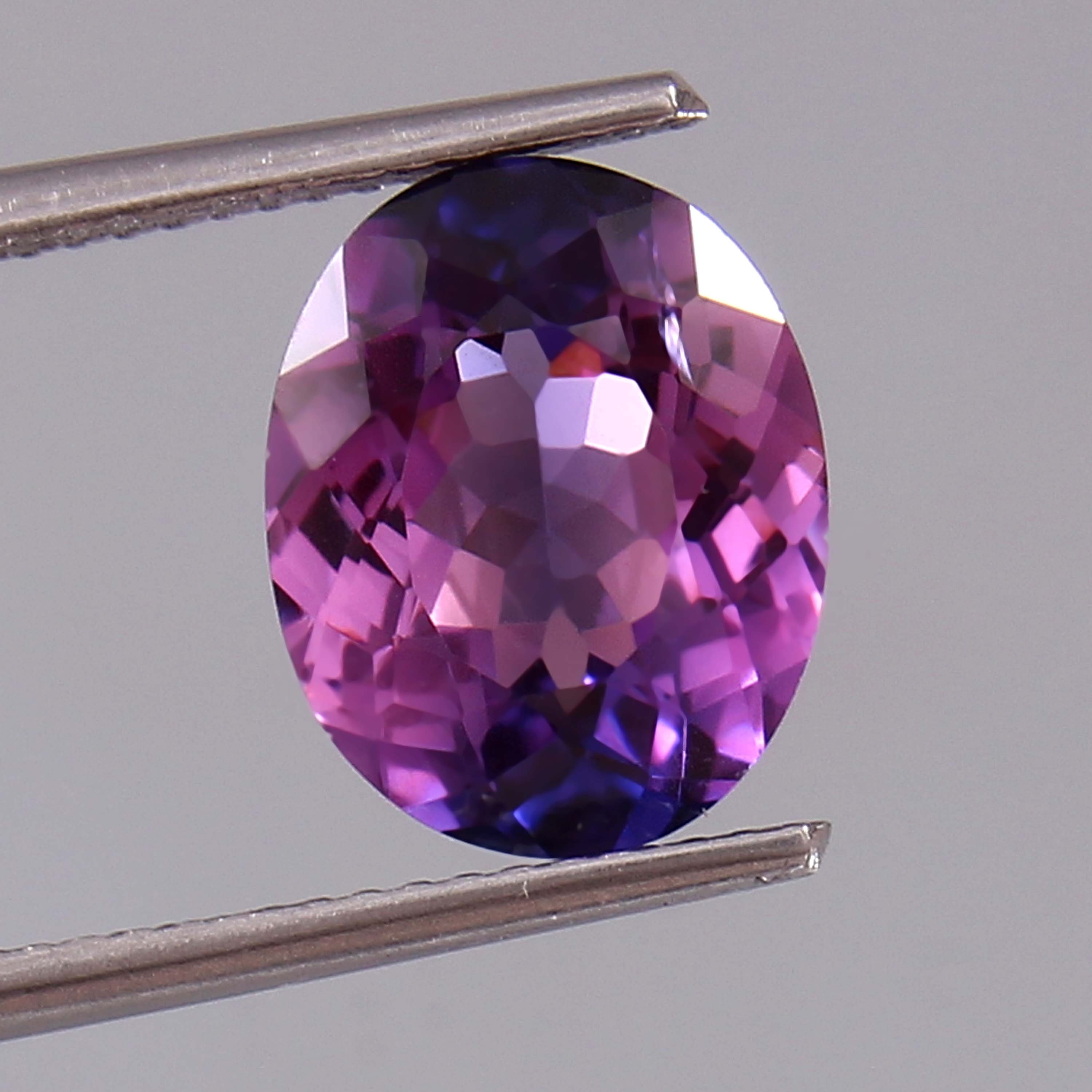 AAA Flawless Ceylon Purple Sapphire Loose Oval Gemstone Cut, Excellent Quality Sapphire Ring & Premium Jewelry Making Gemstone Cut 10x8 MM