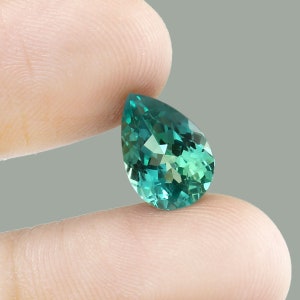 AAA Flawless Ceylon Parti Sapphire Loose Pear Gemstone Cut, Excellent Quality Sapphire Ring & Premium Jewelry Making Gemstone Cut 12x8 MM